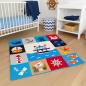 Preview: Patchwork-Kuscheldecke für Babys und Kleinkinder