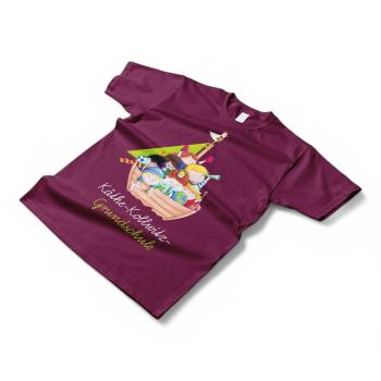 T-Shirt für Kinder mit Motiv "Schiff"