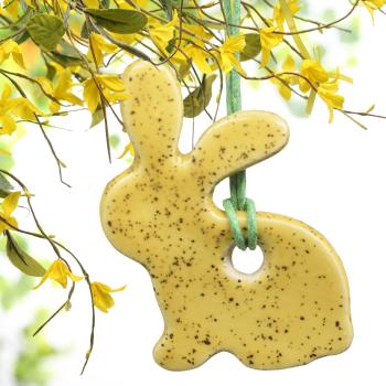 Hasen-Anhänger, 5-teilig mit Bändchen