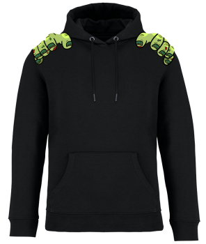 Halloween-Hoodie - Kürbis, Zombie & Co.