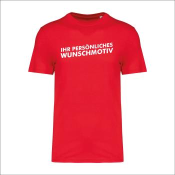 Bio-T-Shirt mit individuellem Druck
