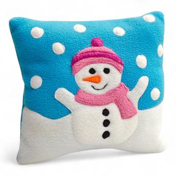 Preview: Kuschelkissen  Preview: Weiches Babykissen aus Fleece Elefant