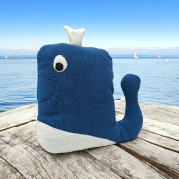 Kuschelkissen "Wal"