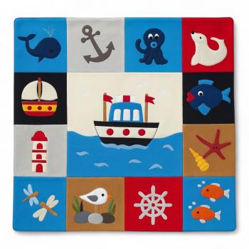 Patchwork-Kuscheldecke für Babys und Kleinkinder