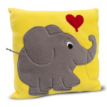 Kuschelkissen "Elefant/Herz"