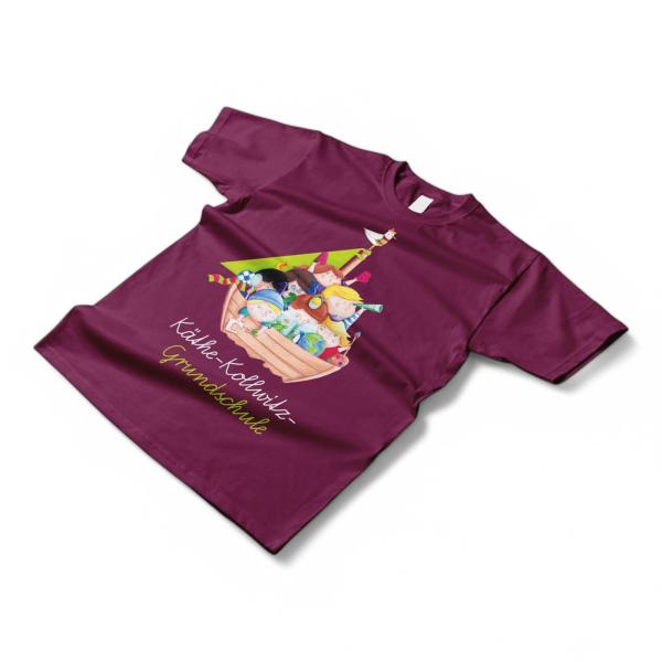 T-Shirt für Kinder mit Motiv "Schiff"