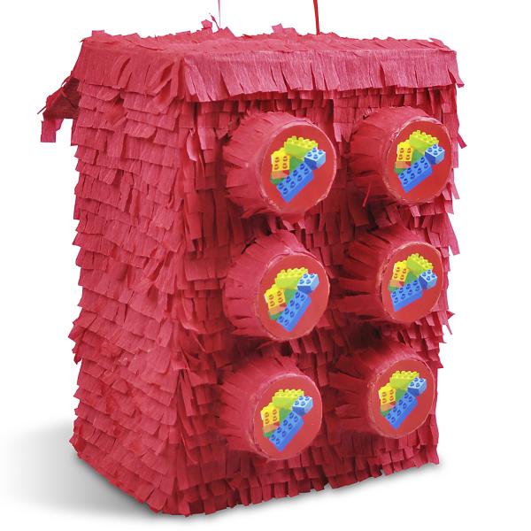 Piñata in Baustein-Form