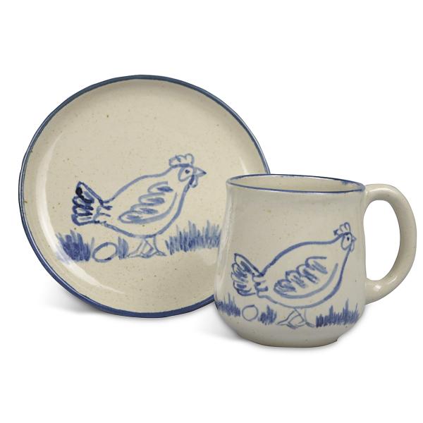 Kinder-Gedeck "Huhn"