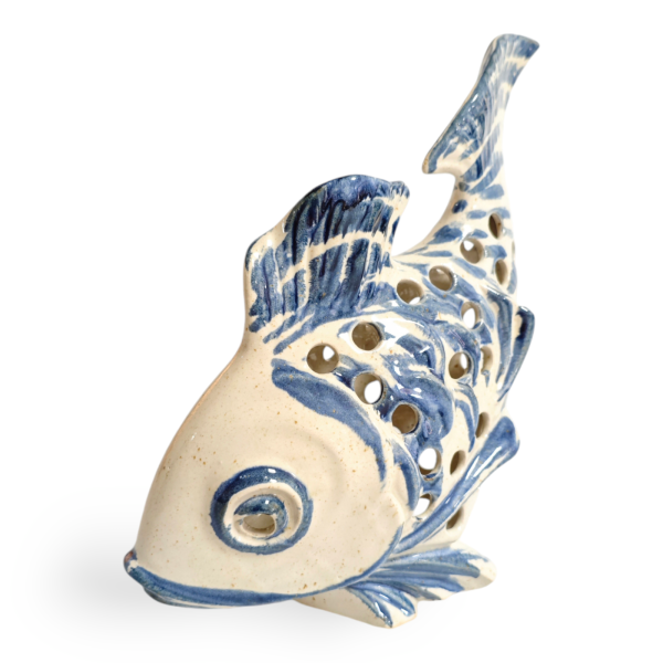 teelichthalter fisch