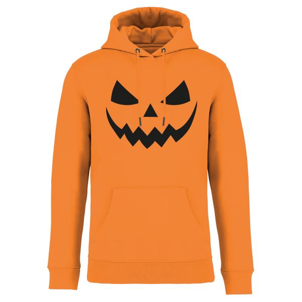 Halloween-Hoodie - Kürbisfratze