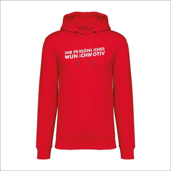 Bio-Hoodie mit individuellem Druck