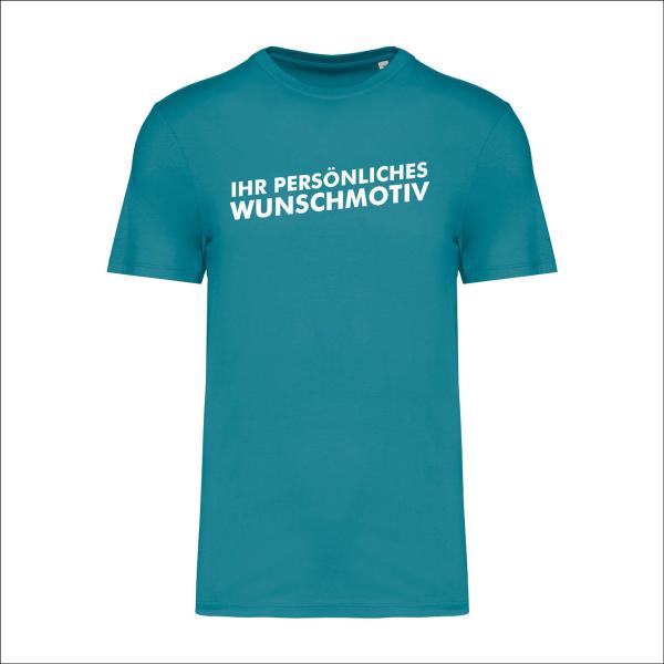Bio-T-Shirt mit individuellem Druck