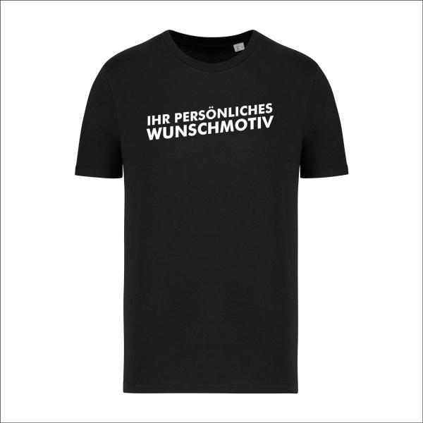 Bio-T-Shirt mit individuellem Druck