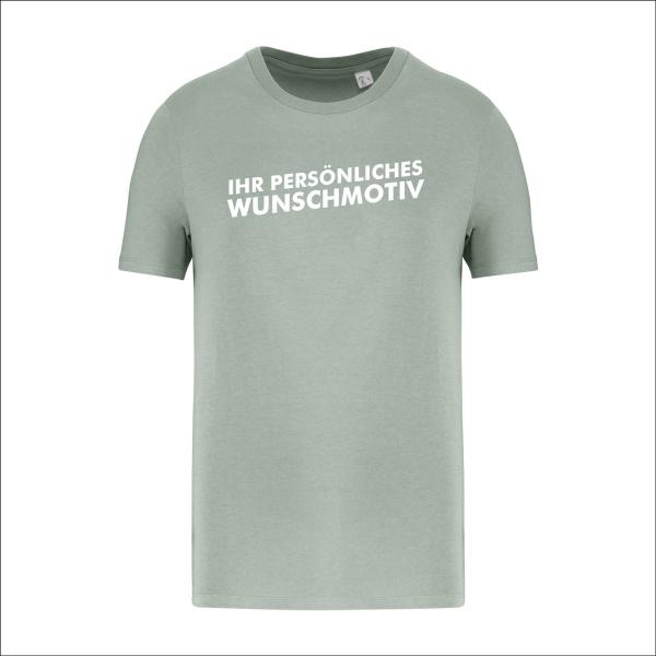 Bio-T-Shirt mit individuellem Druck