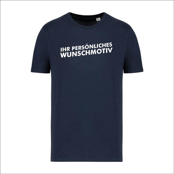 Bio-T-Shirt mit individuellem Druck
