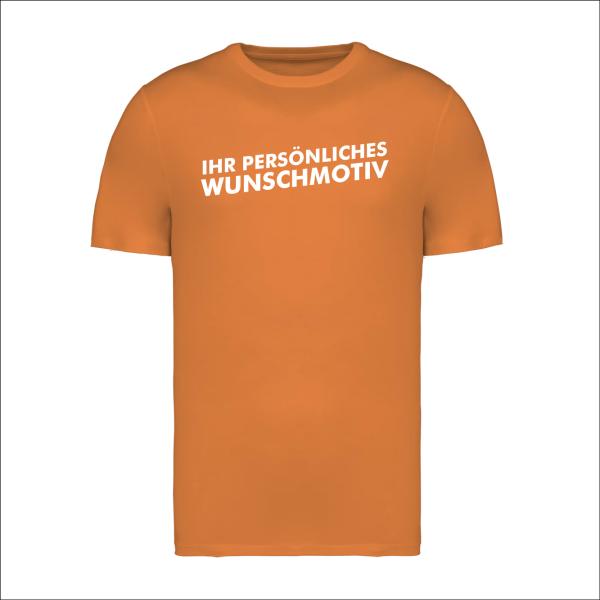 Bio-T-Shirt mit individuellem Druck