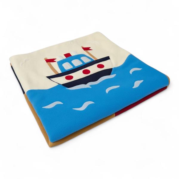 Patchwork-Kuscheldecke für Babys und Kleinkinder